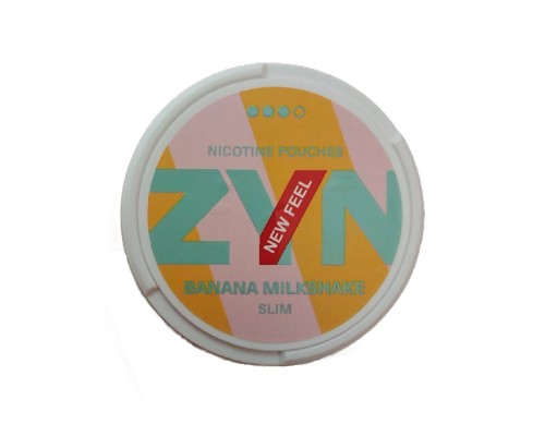 ZYN Banana Milkshake Slim 3* 9 мг
