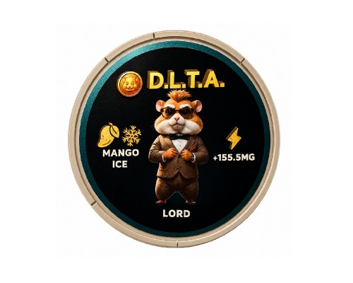 D.L.T.A HAMSTER KOMBAT Lord Mango Ice 155 мг