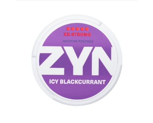 ZYN Icy Blackcurrant 5* 12.5 мг