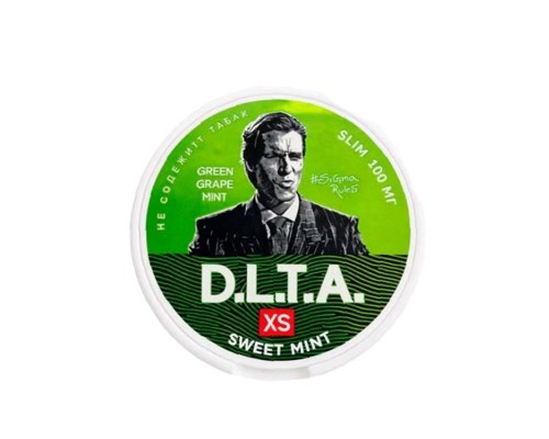 D.L.T.A XS Slim Green Grape Mint 100 мг