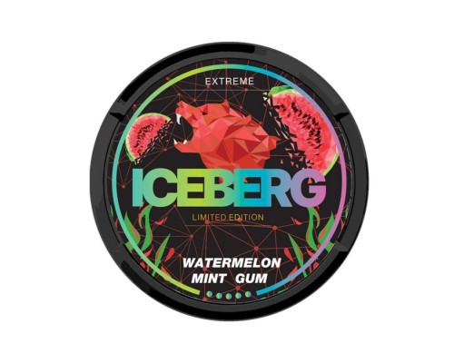 ICEBERG 130 мг Watermelon Mint Gum 