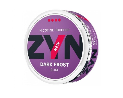 ZYN Dark Frost Slim 4* 11 мг