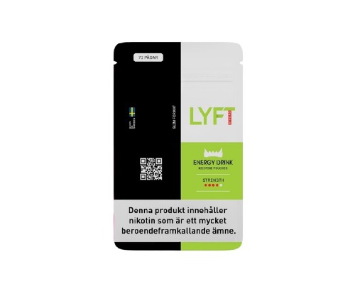 LYFT Zip ПЛАСТИНКИ Energy Drink 80 мг 70шт