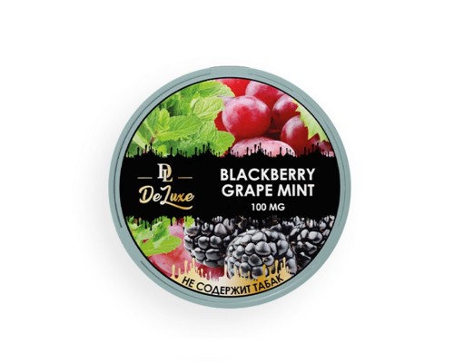 D.L.T.A. Deluxe Blackberry Grape Mint 100 мг