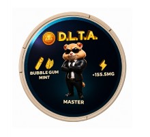 D.L.T.A HAMSTER KOMBAT Master Bubble Gum Mint 155 мг