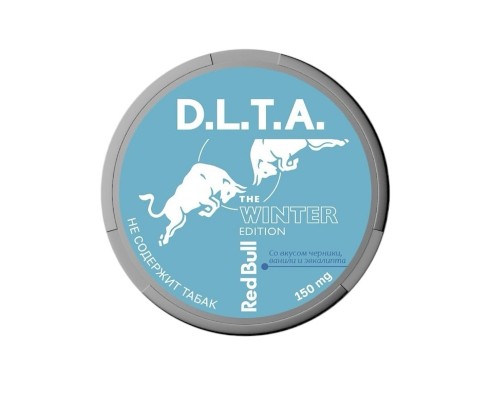 D.L.T.A Red Bull Черника, Ваниль и Эвкалипт 150 мг