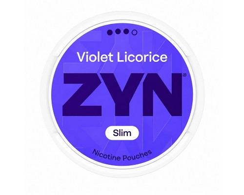ZYN Violet Licorice Slim 3* 9 мг