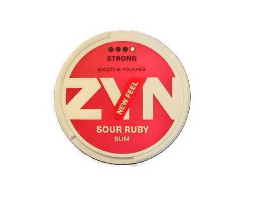 ZYN Sour Ruby Slim 3* 11 мг