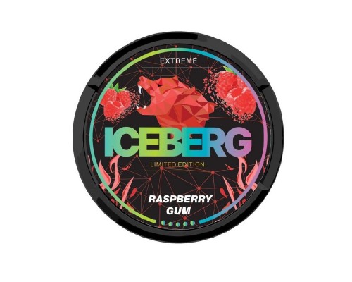 ICEBERG 130 мг Raspberry Gum 